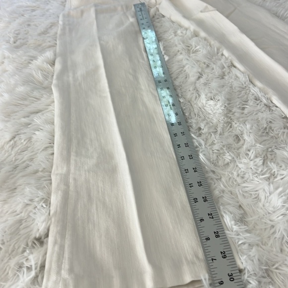 Earnest Sewn Bootcut Low Ride White Women Size 25 - Picture 5 of 7